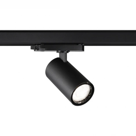 Трековый светильник трехфазный светодиодный Novotech Helix 359568 черный IP20 LED 25W 4000K 220V (круглые)