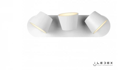 Спот iLedex Flexin W1118-3AS WH (220V)