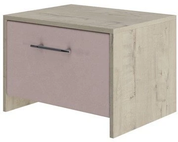 PROxSON Тумба Свен (ЛДСП Бунратти+ткань Бунратти/Ultra Розовый мусс) 51x40