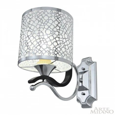 Бра Arte Milano Florentia-6787 306787/1W Bk/Ni (220V)