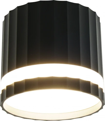 Светильник потолочный Feron HL369 Barrel OLYMPUS 48678 12W, GX53, черный (220V, круглые)