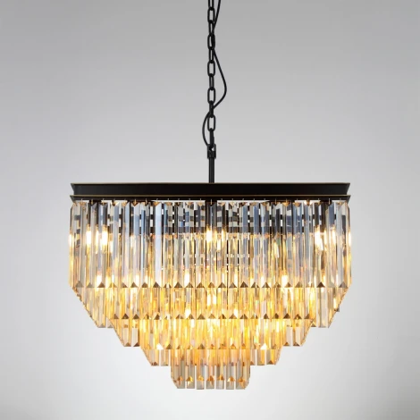 Подвесная люстра Citilux Мартин CL332242 (220V, хрусталь, на цепи)