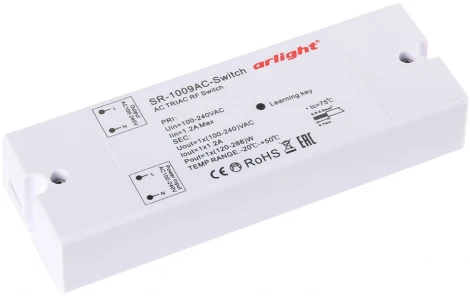 Контроллер-выключатель SR-1009AC-SWITCH (230V, 1.2A) (IP20 Пластик) 020935 Arlight