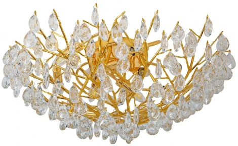 Потолочная люстра Favourite Pluvia 4162-10C (220V, хрусталь, ветки)