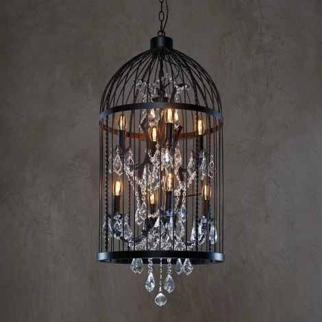 Подвесная люстра Loft It Vintage Birdcage LOFT1891/8 подсвечник