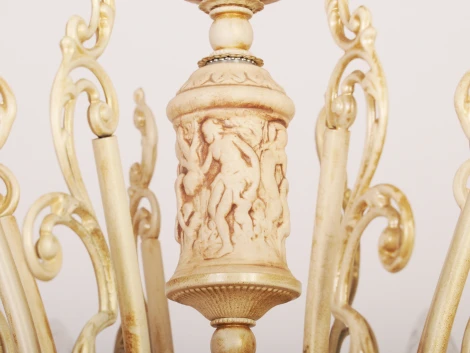 Подвесная люстра 50908 (220V, на цепи, подсвечник, свеча)