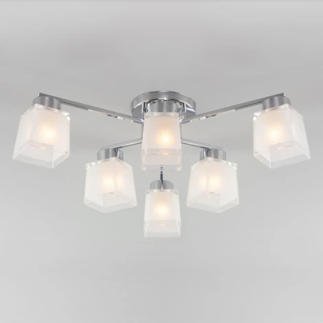 Потолочная люстра Eurosvet Delfi 30162/6 хром (220V)
