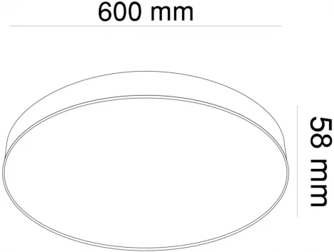 Потолочный светильник Zon 3000K 1x90Вт 120° LED Maytoni Technical C032CL-L96W3K