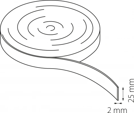 Шинопровод тканевый Lightstar Nove 508012 (48V)
