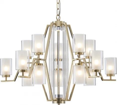 Подвесная люстра Newport 4900 4915/C gold