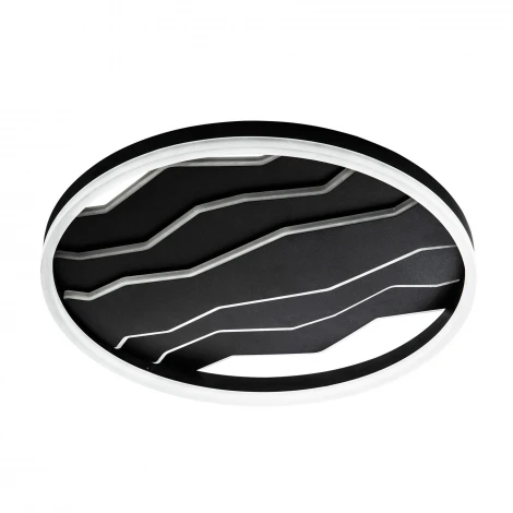 Потолочный светильник светодиодный с пультом с регулировкой цветовой температуры и яркости LED4U LED4U L1055-500 BK