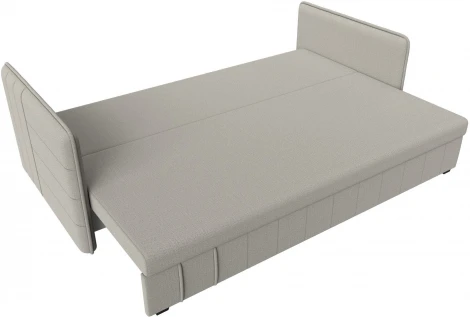 Диван прямой Слим (Бежевый/Рогожка) Лига Диванов арт.121142