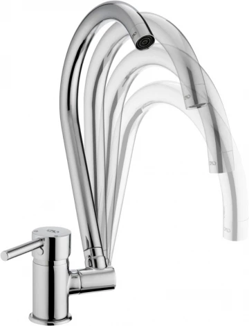 Смеситель GPD Espina MPN70 для кухонной мойки