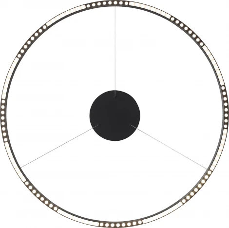 Подвесной светильник ST Luce SL6238 SL6238.443.01 черный/черный LED 1*43W 4000K (220V, на тросе)