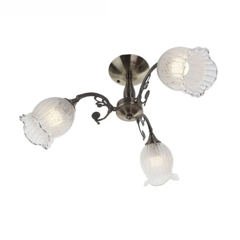 Потолочная люстра IDLamp Ernest 288/3PF-Oldbronze