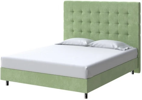 PROxSON Кровать Madrid Boxspring Standart (Ткань: Велюр Casa Яблоневый) 80x200