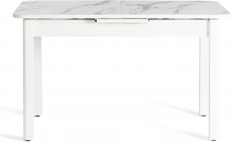 Кухонный стол Tetchair ALIGERY (ЛДСП,HPL,Массив березы/Белый)