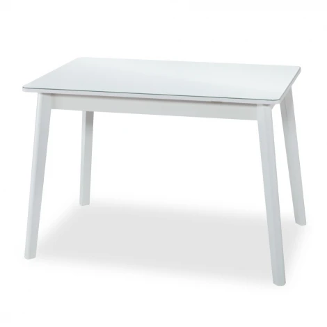 Обеденный стол Bosco Белый Стекло белое VEBI