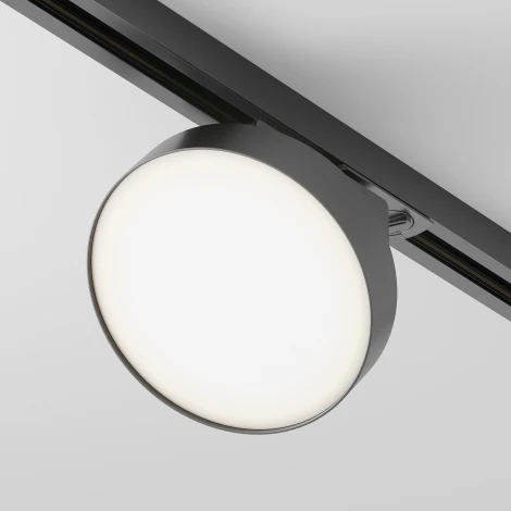 Трековый светильник Zon Unity 4000K 12Вт 110° LED (однофазный) Maytoni Technical TR043-1-12W4K-B (220V, круглые)