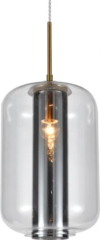 Подвесной светильник (11045/1P Smoke) Indigo Strego V000471 (220V, на проводе)