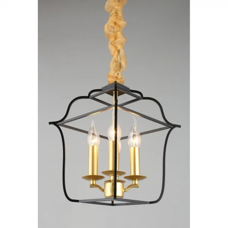 Подвесная люстра Omnilux Maiori OML-94706-04 (220V, на цепи, свеча)