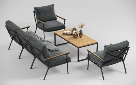 Лаунж зона Gardenini Premium Calma long LPCLM.010800.S3