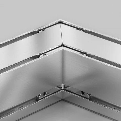 Комплект уголков 90° горизонтальных (2 соединителя + 4 винта) для профиля TRA034MP-2S-1 (магнитный) Maytoni Technical TRA034CL-MP-1