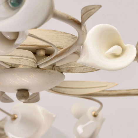 Потолочная люстра MW-Light Восторг 242016906 (220V, цветы, листья)