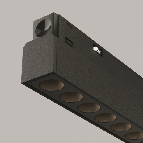 Трековый светильник магнитный Downlight однофазный 48V 24W Maytoni Points TR031-4-24WTW-DD2-B (LED)