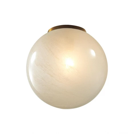 Потолочный светильник Odeon Light Magia 7109/1C бронзовый/белый/стекло/металл IP20 E14 5W 220V