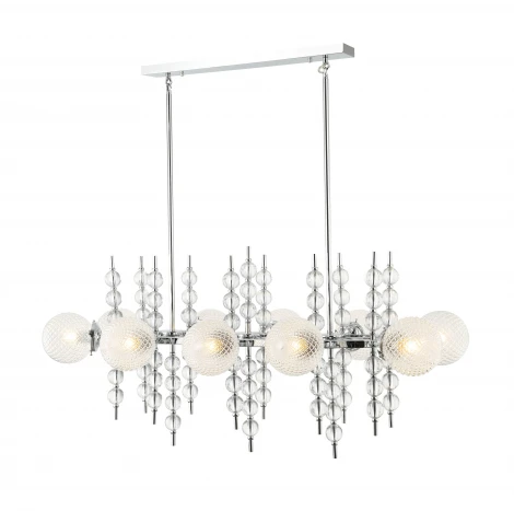 Потолочная люстра на штанге Stilfort Queenly 2120/09/10P (220V, шарики)