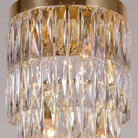 Подвесная люстра хрустальная Reluce 04772-0.4-09 DN GD