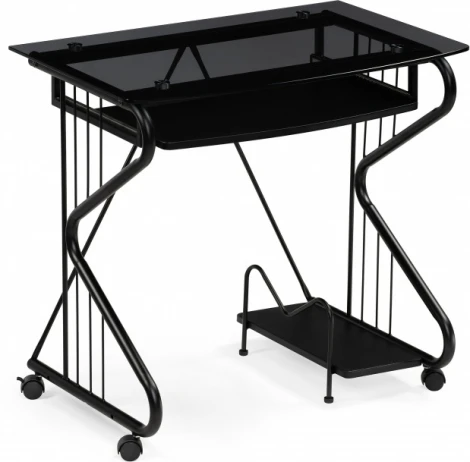 Компьютерный стол Gera (Gera 80х50х74 black) Woodville арт.15787