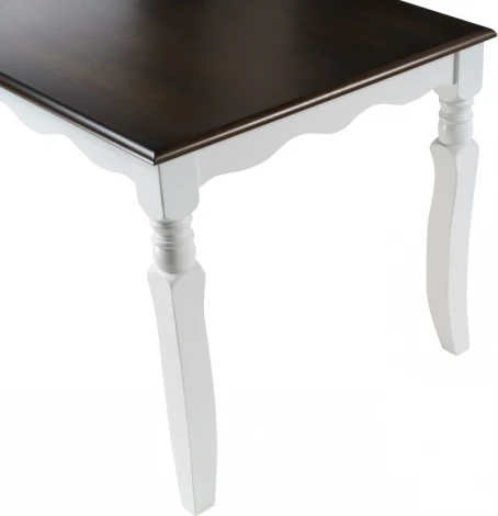 Обеденная группа Woodville Нивре butter white / white / oak 528267