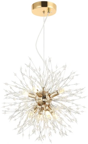 Подвесная люстра Loft Davie LSP-8777 (220V, на тросе, шар, ветки, IP21)