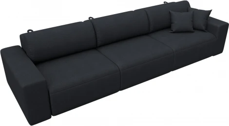 Диван прямой Лига-036 НПБ Классик Лонг Лига Диванов (Замша) арт.127678