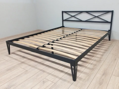 Кровать КМД 37 140 черный Форвард Тея 102176