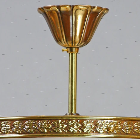 Люстра потолочная Ambiente by Brizzi Toledo, 3 лампы, бронза с белым