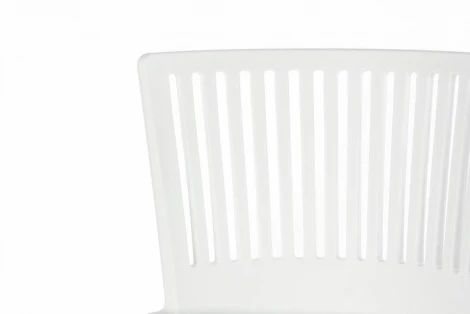 Барный стул Trinidad  Белый полипропилен