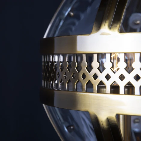 Подвесная люстра Loft It Lantern Residential LOFT3043-BR в форме шара