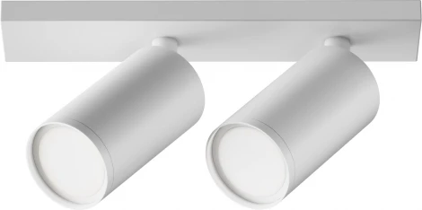 Потолочный светильник FOCUS S GU10 2x10Вт Maytoni Technical C051CL-U-2W (220V, круглые)