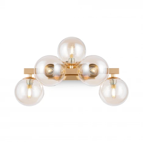 Настенный светильник Maytoni Dallas MOD547WL-05G (220V, шарики)