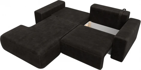 Диван угловой Лига-036 НПБ Классик левый угол Лига Диванов (Велюр) арт.127728L