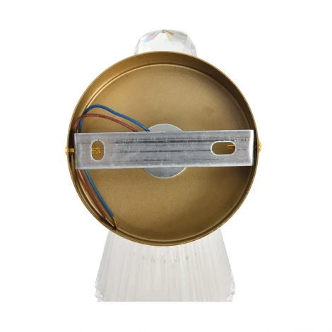 Бра Lumion Aurica 8046/1W латунь/прозрачный, металл/стекло E14 40W 220V