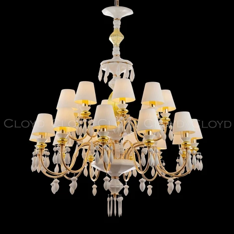 Подвесная люстра большая Cloyd Lottie 11400 (220V, на цепи)