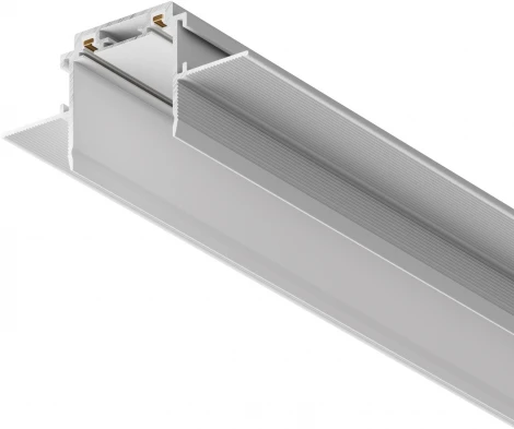 Шинопровод под гипсокартон 2м Radity встраиваемый белый (магнитный) Maytoni Technical TRA084MP-12W