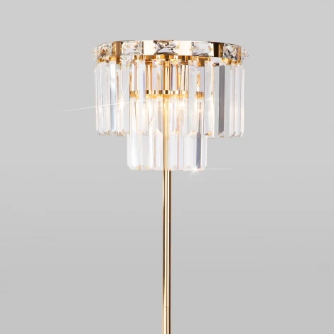 Торшер Elegante 01137/3 Eurosvet (220V, хрусталь, круглые)