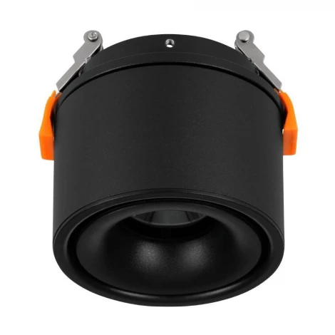 Светодиодный накладной/встраиваемый спот Eglo Bohoyo 901044 1x8W(LED) алюминий, черный, пластик, прозрачный