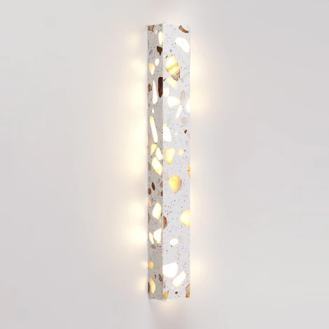 Настенный светильник Odeon Light Terrazzo 7012/15WL металл/тераццо/античн. бронза 1*15W 3000K 220V (LED)