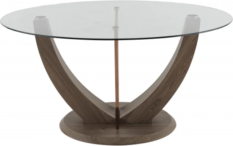 Стол обеденный IST-CASA Орео Гранд F-1530, прозрачный